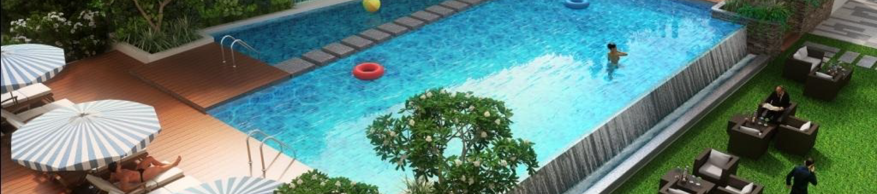 Palm Retreat Swimming pool