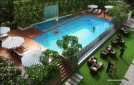 Adarsh Mayberry apartments swimming pool